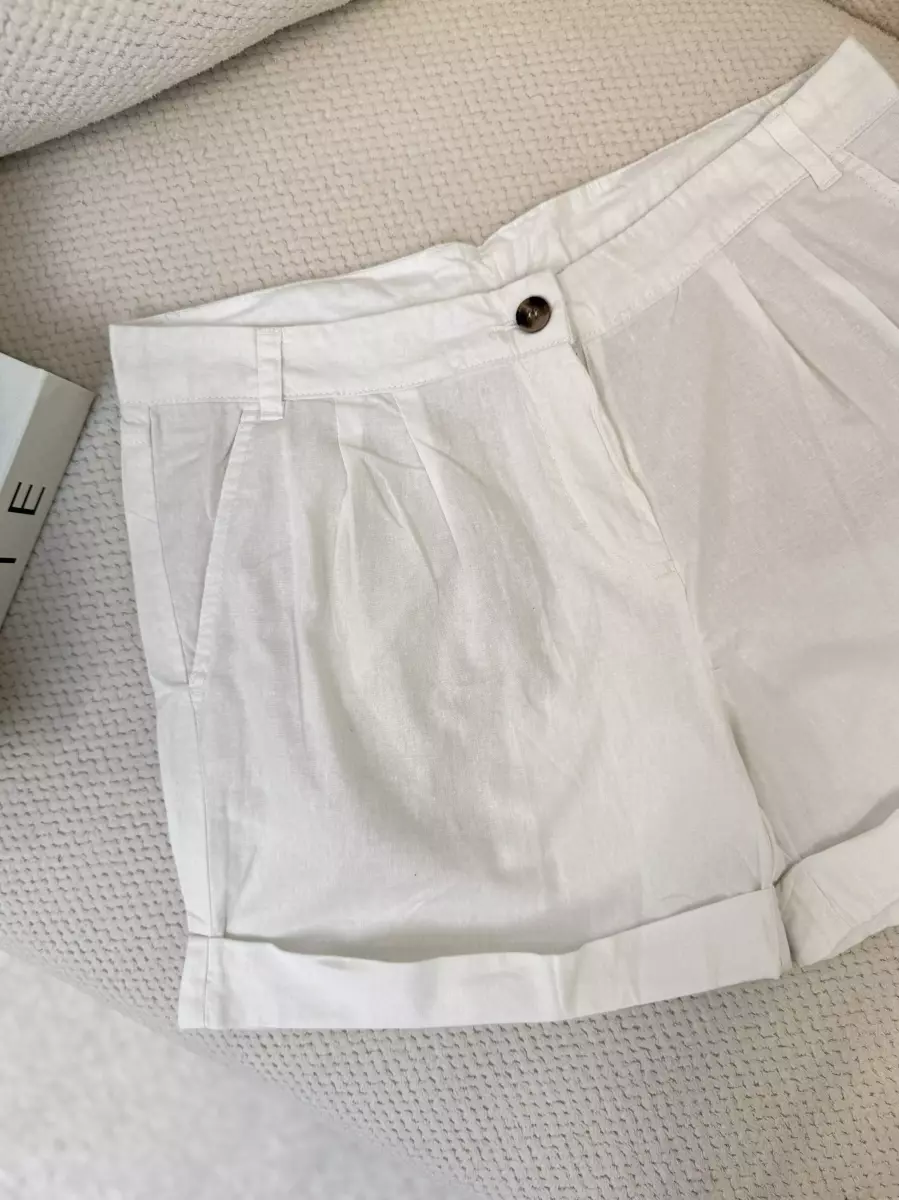 شلوارک سفید حراجی