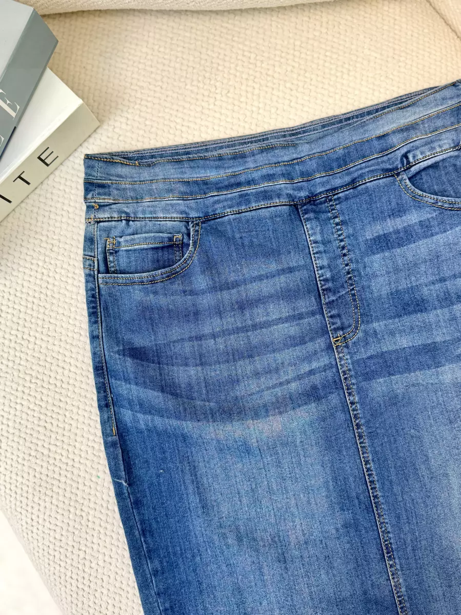 دامن جین تیره DENIM