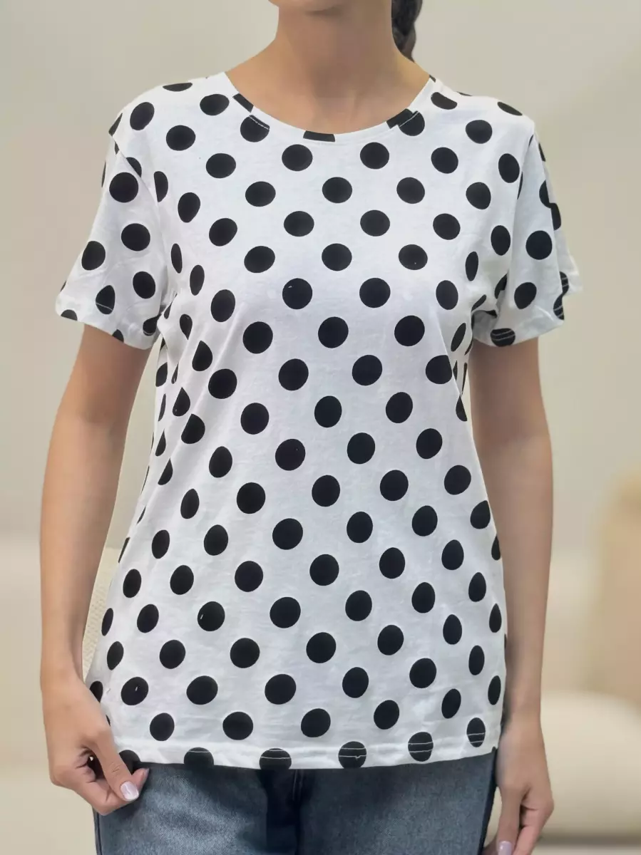 تیشرت خال خالی