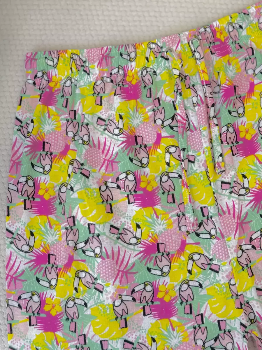 شلوار راحتی طرح طوطی