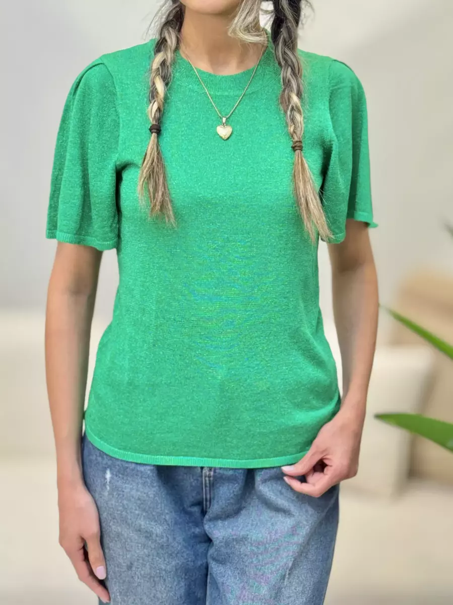 بافت لمه شاین دار(سبز و نسکافه ای)