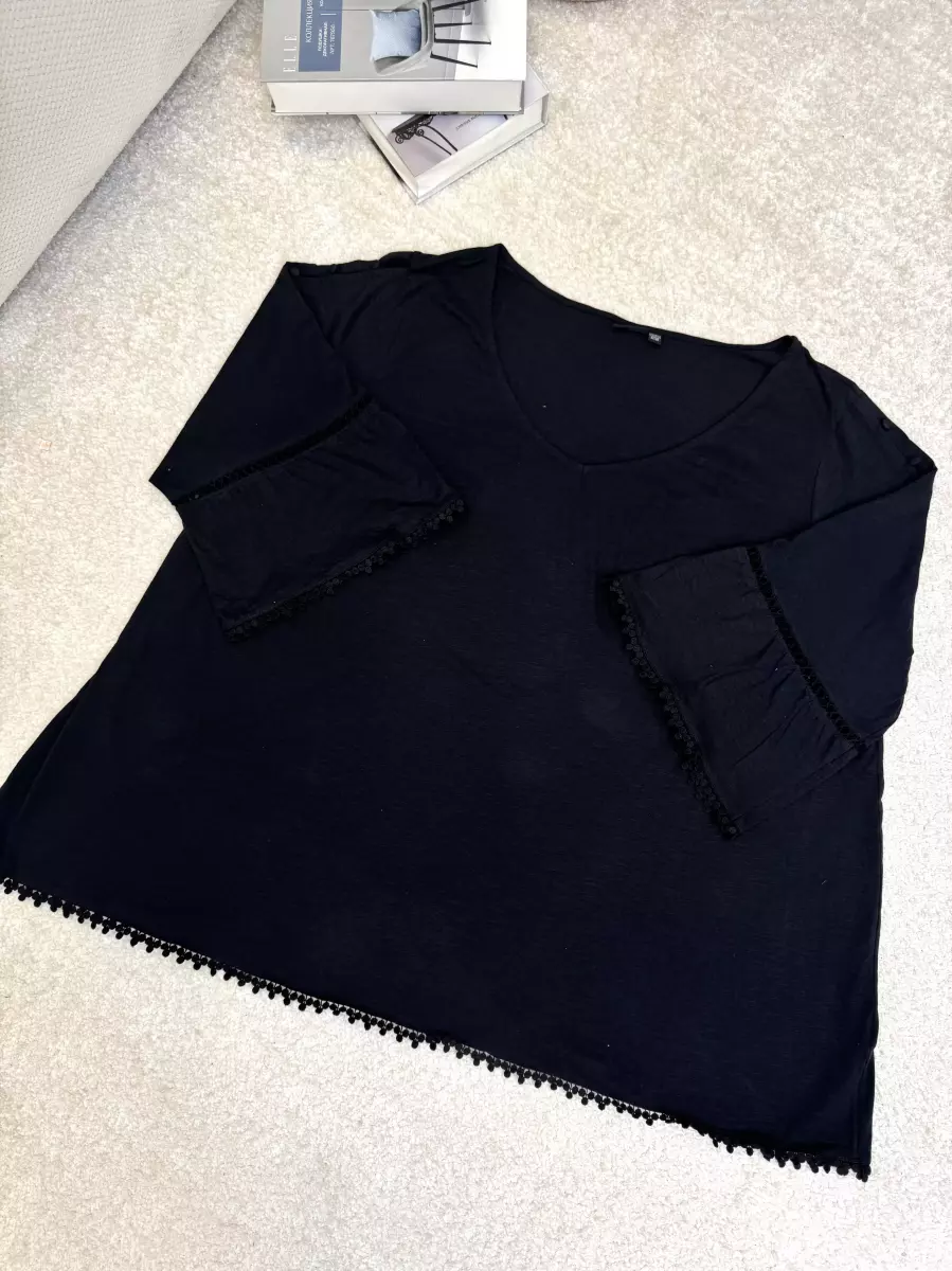 شومیز یقه هفت قواره دار(سه رنگ)