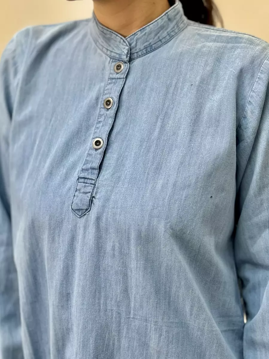 مانتوجین بلند 3 دکمه