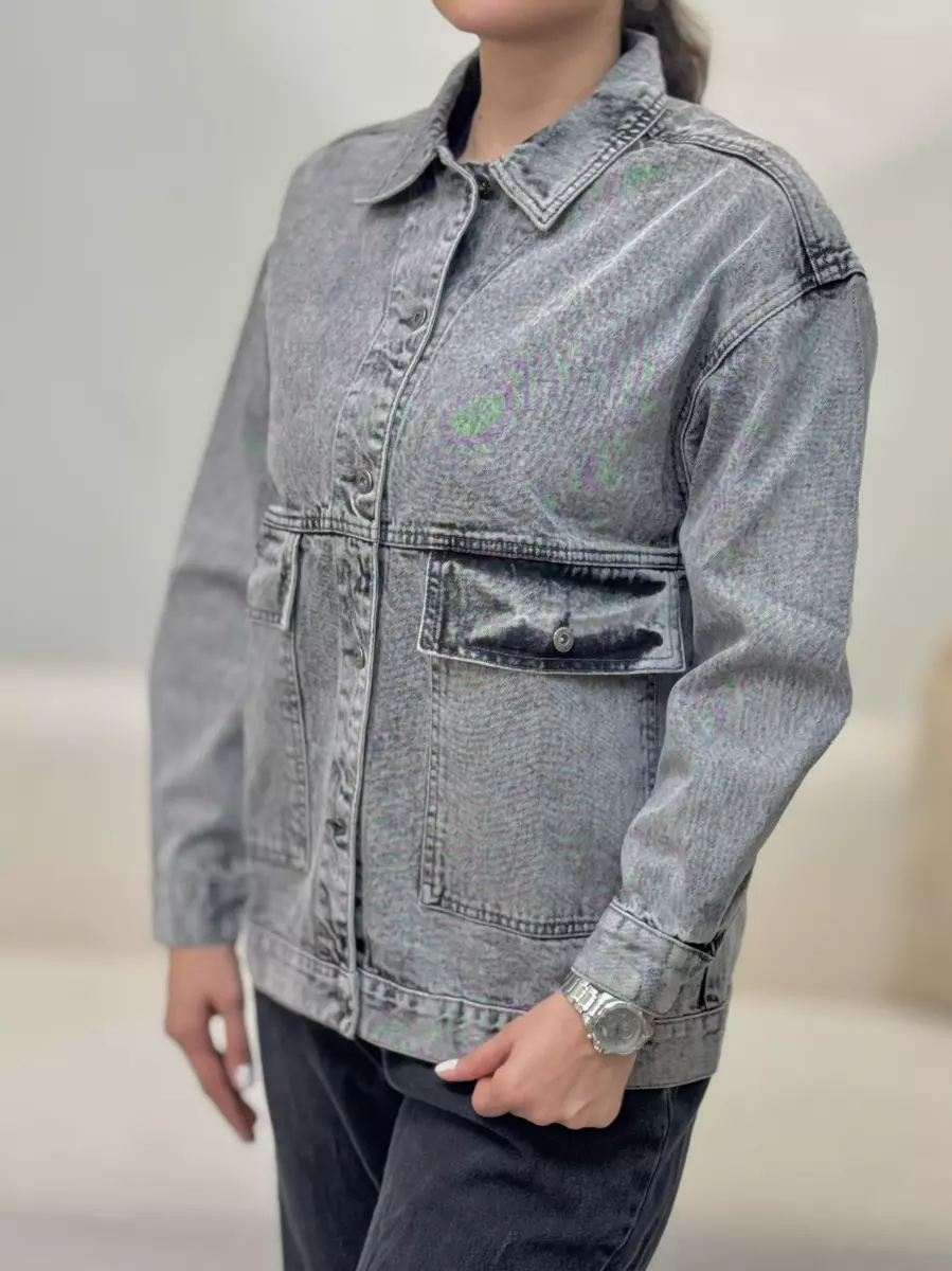 کت جین ذغالی DENIM