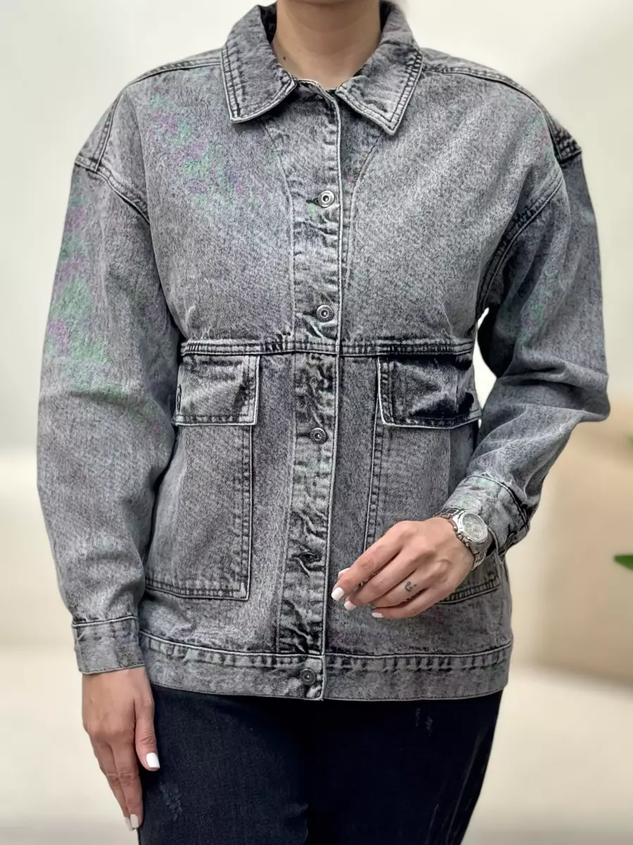 کت جین ذغالی DENIM