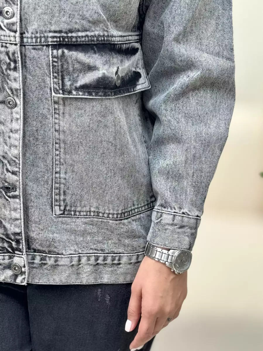 کت جین ذغالی DENIM