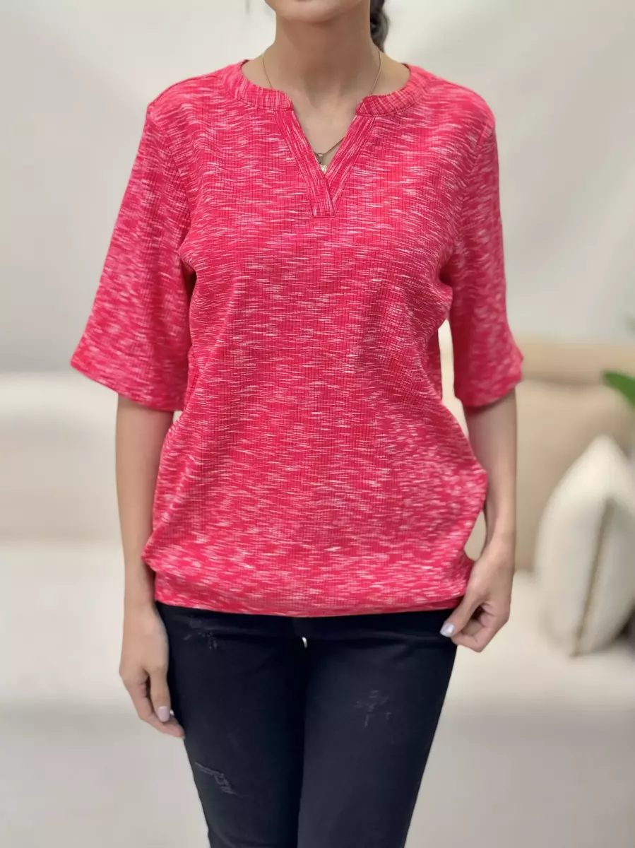 بلوز سیسیل یقه هفت (2رنگ)