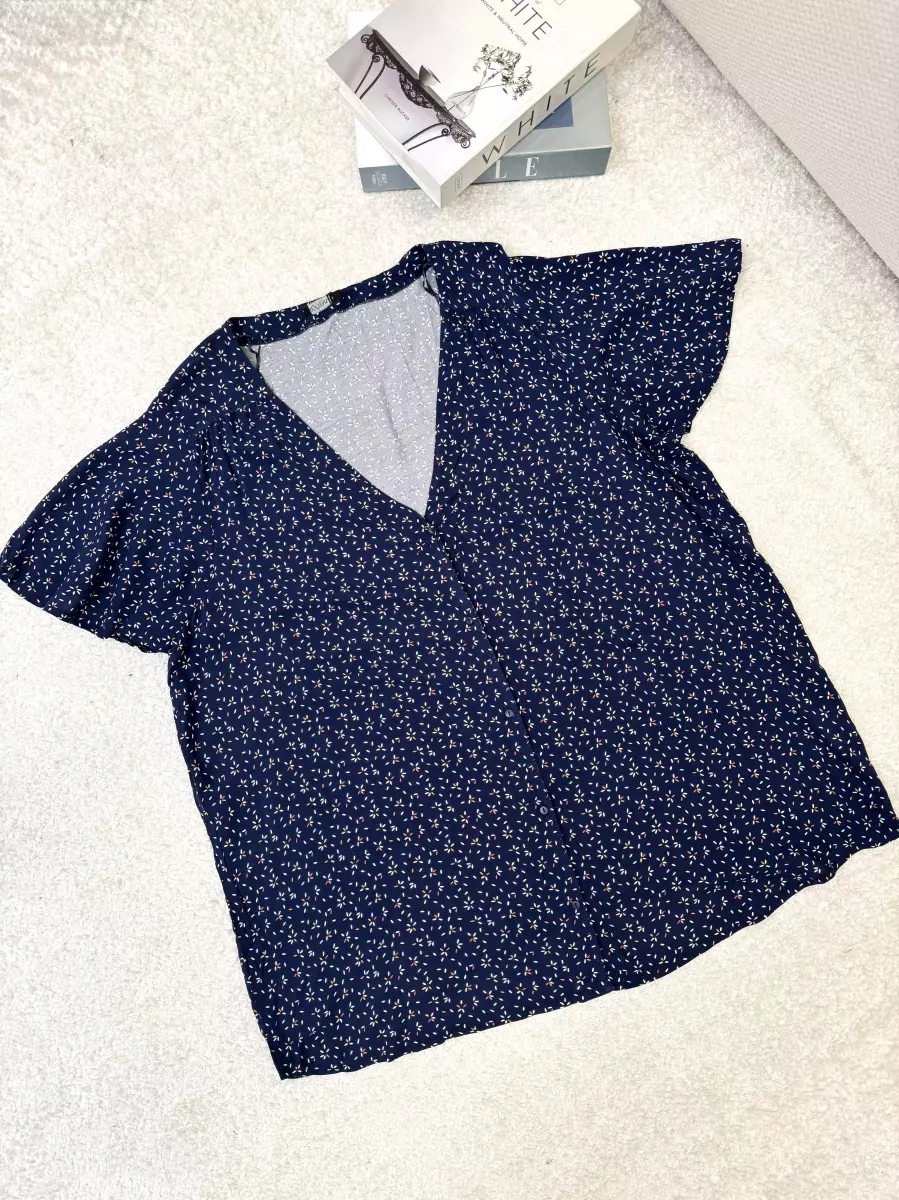 شومیز نخی طرحدار