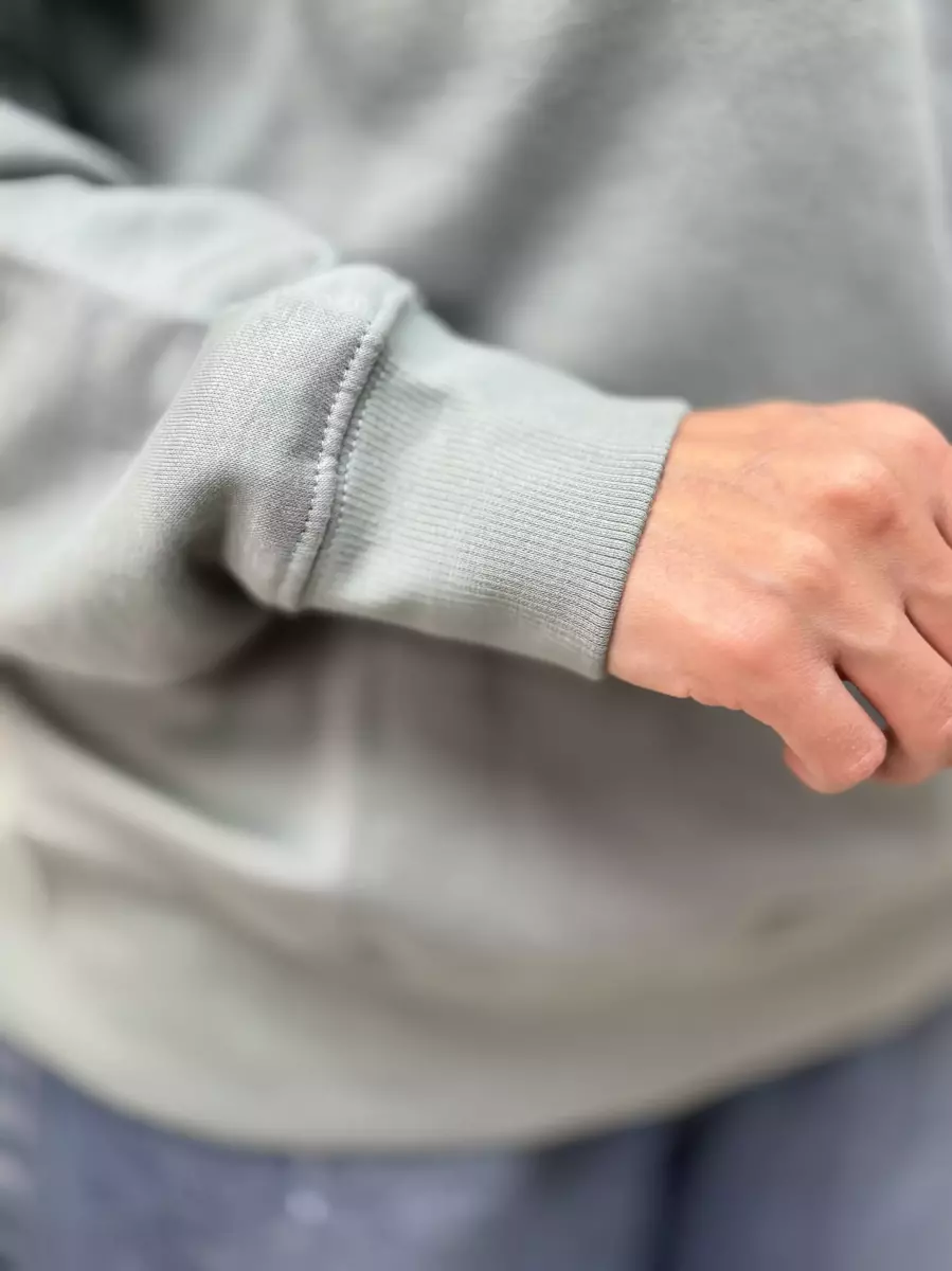 هودی سبز چاپ دار gina