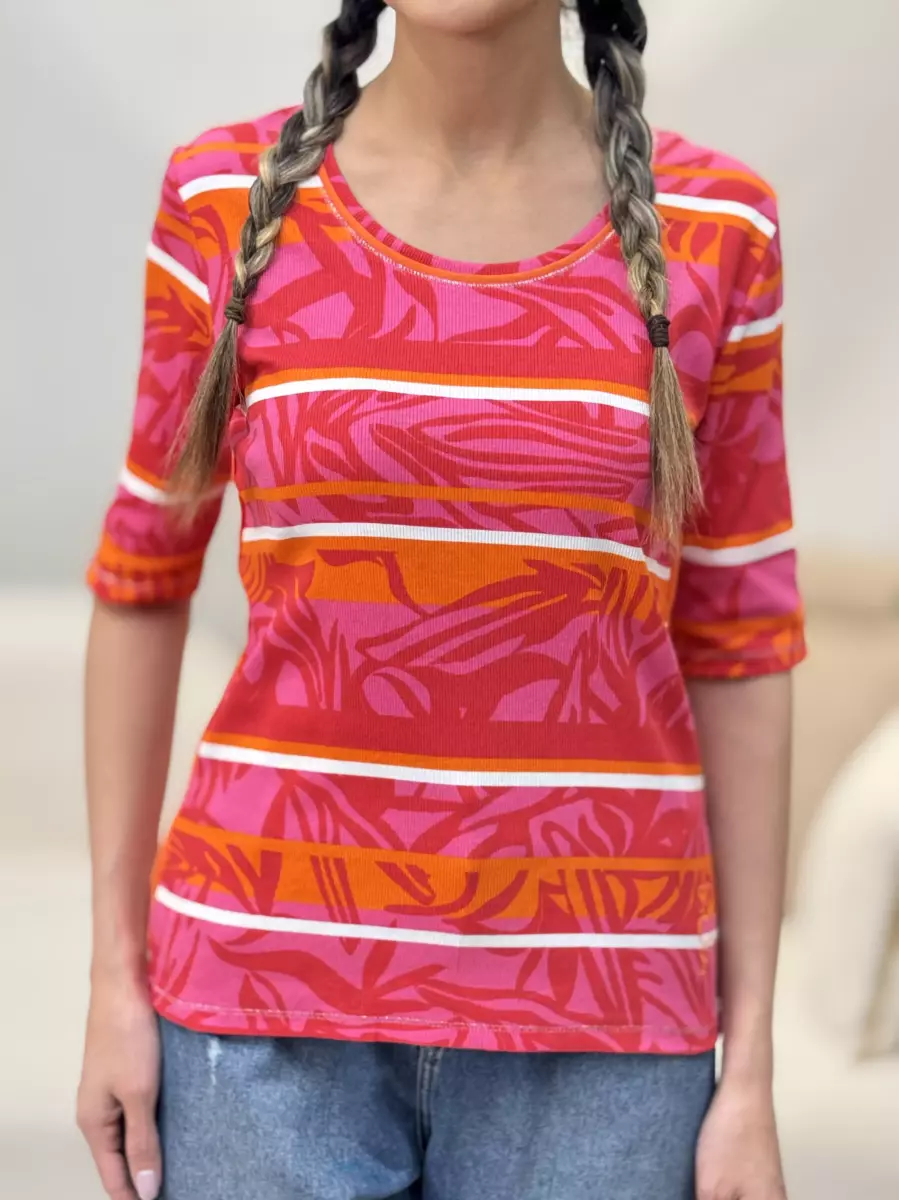 تیشرت کبریتی طرحدار (طرح روشن-طرح تیره)