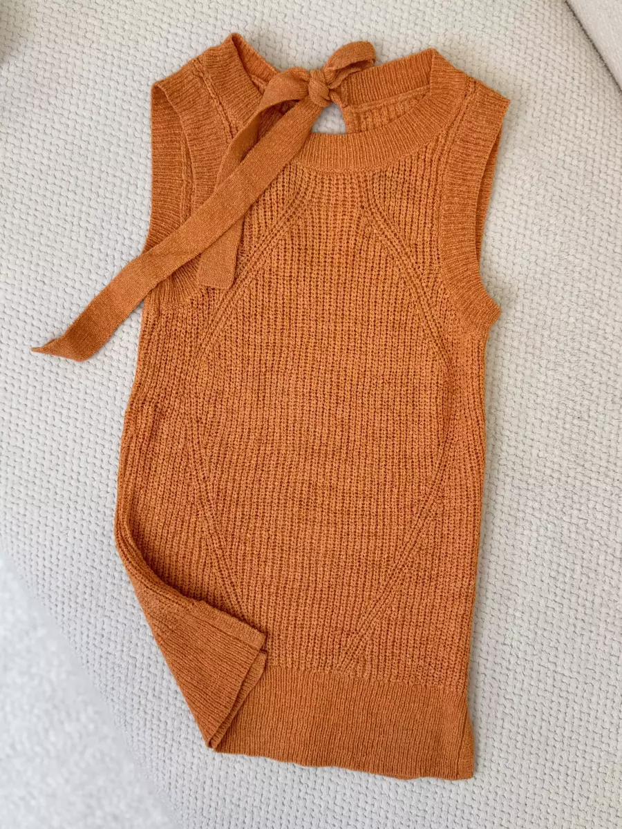 وست بافت پشت پاپیون(2رنگ)