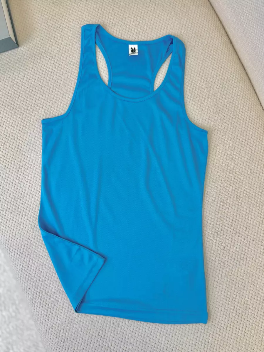 تاپ ورزشی آبی