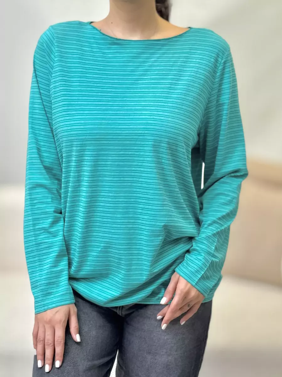 بلوز آستین بلند راه راه سیسیل