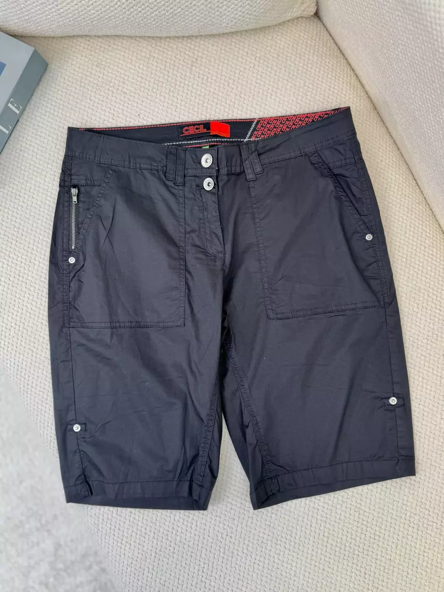 شلوارک کتان اسپرت