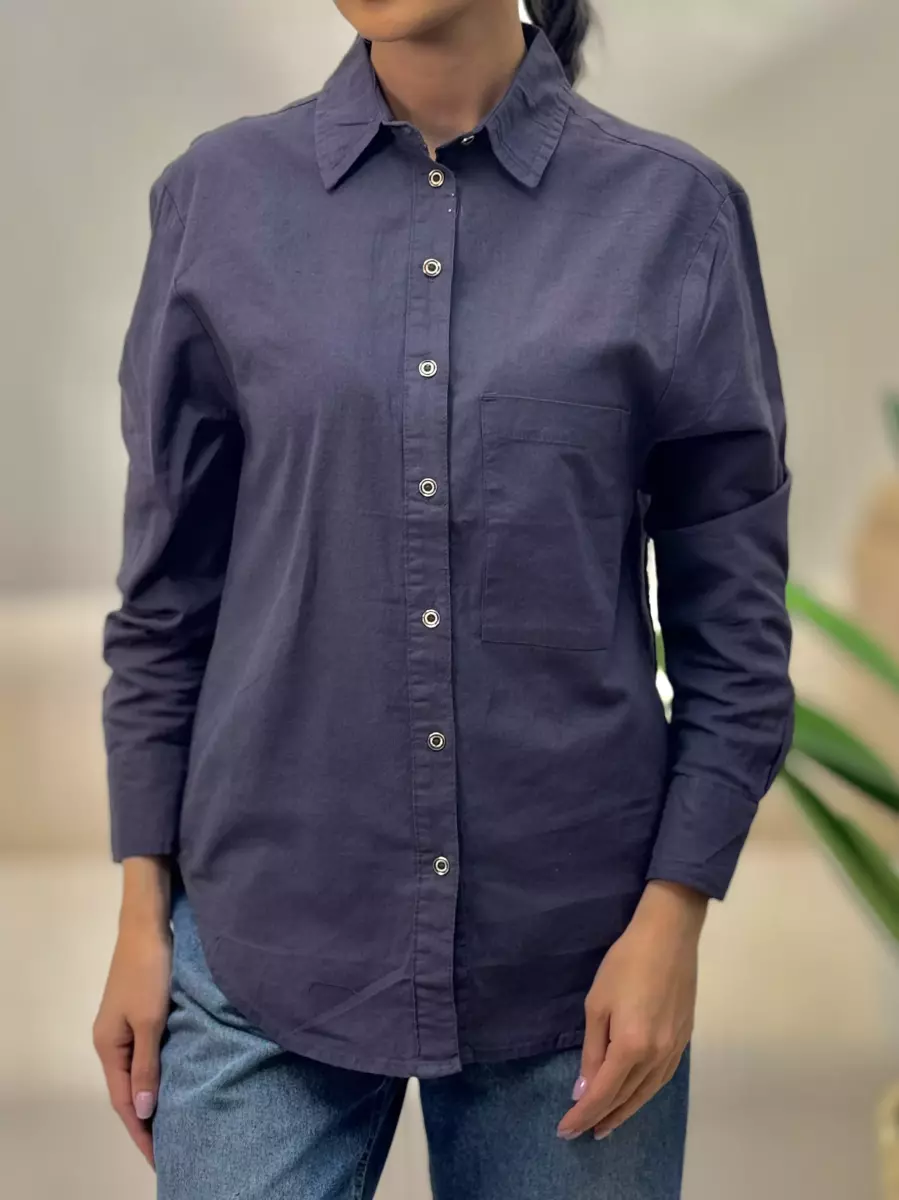 شومیز لینن نوکمدادی