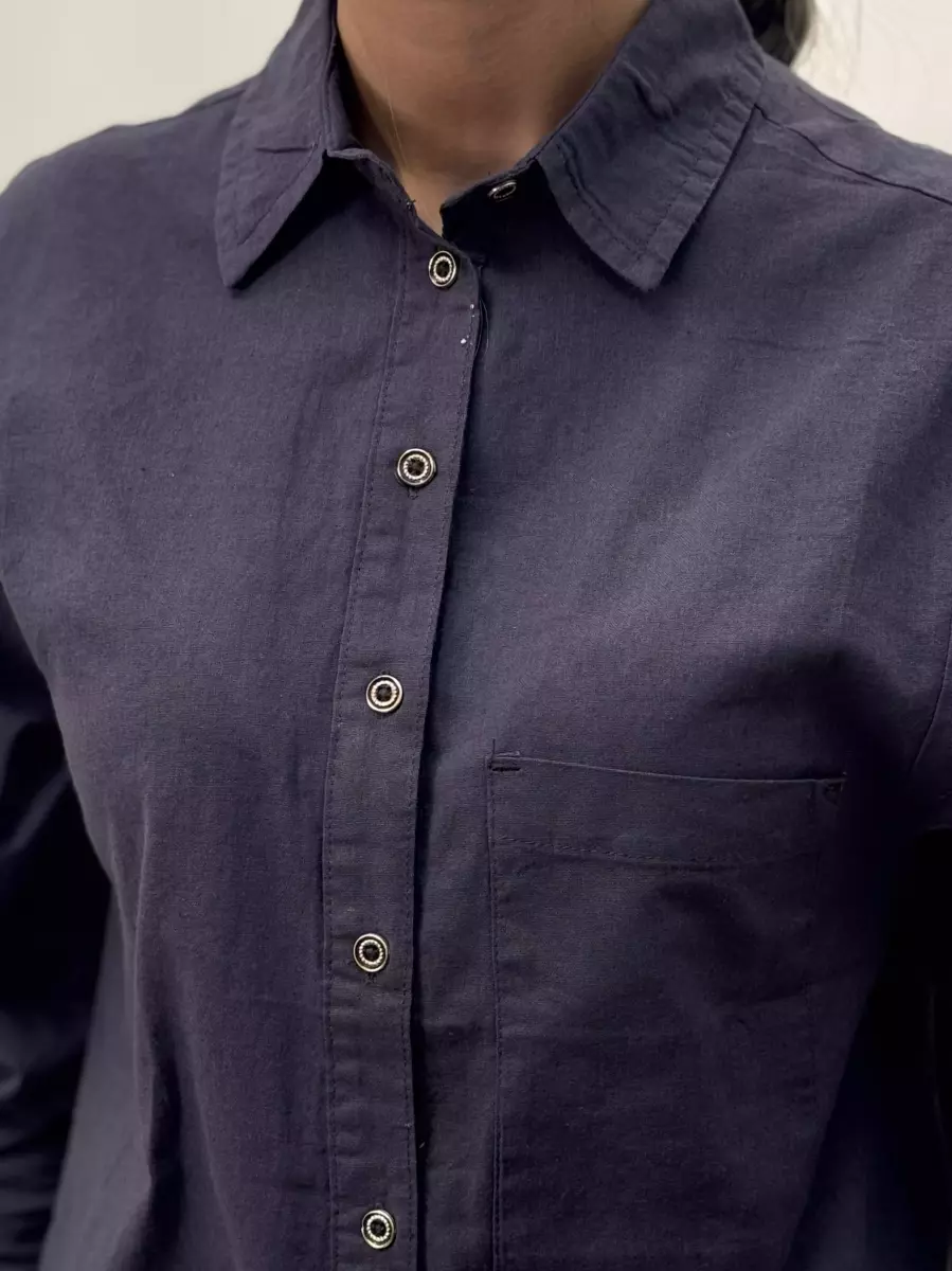 شومیز لینن نوکمدادی