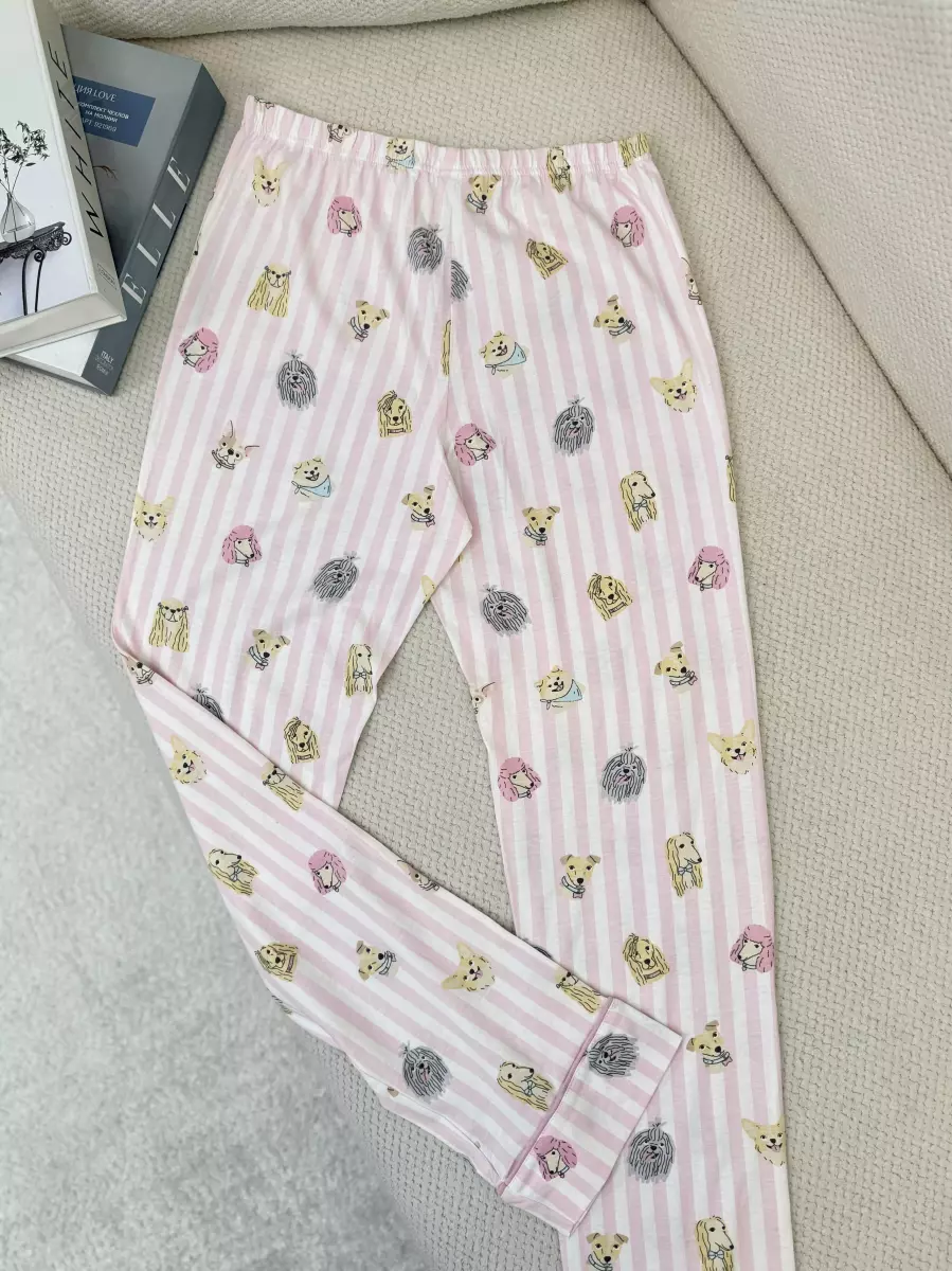 شلوار راحتی طرح سگ