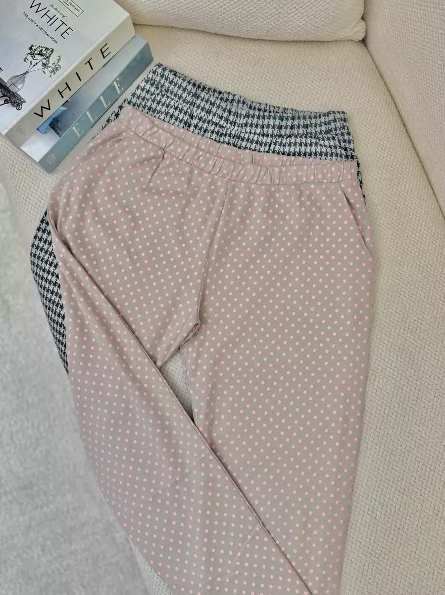 شلوار راحتی (خال دار-پیچازی)