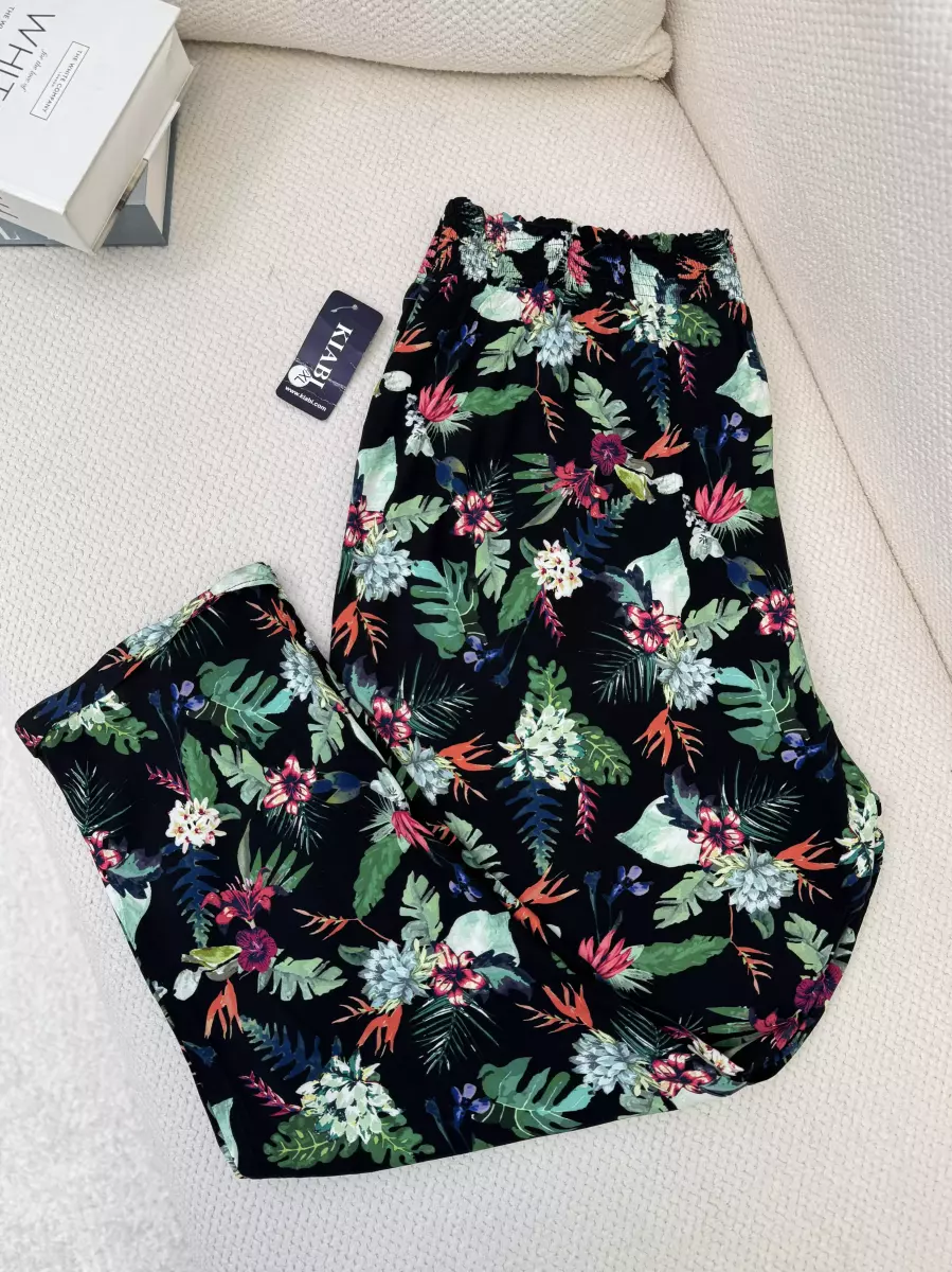 شلوار نخی  kiabi