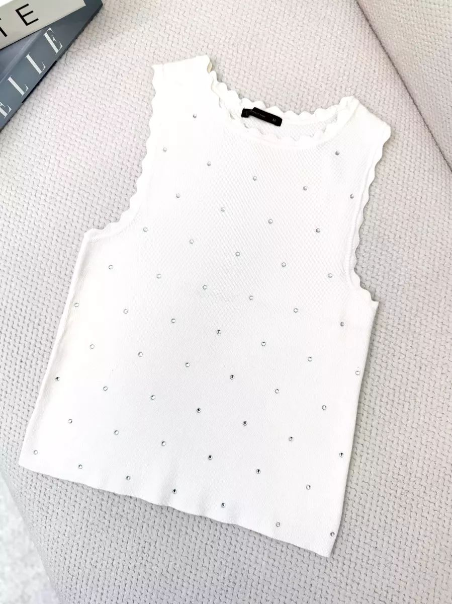 تاپ بافت نگین دار