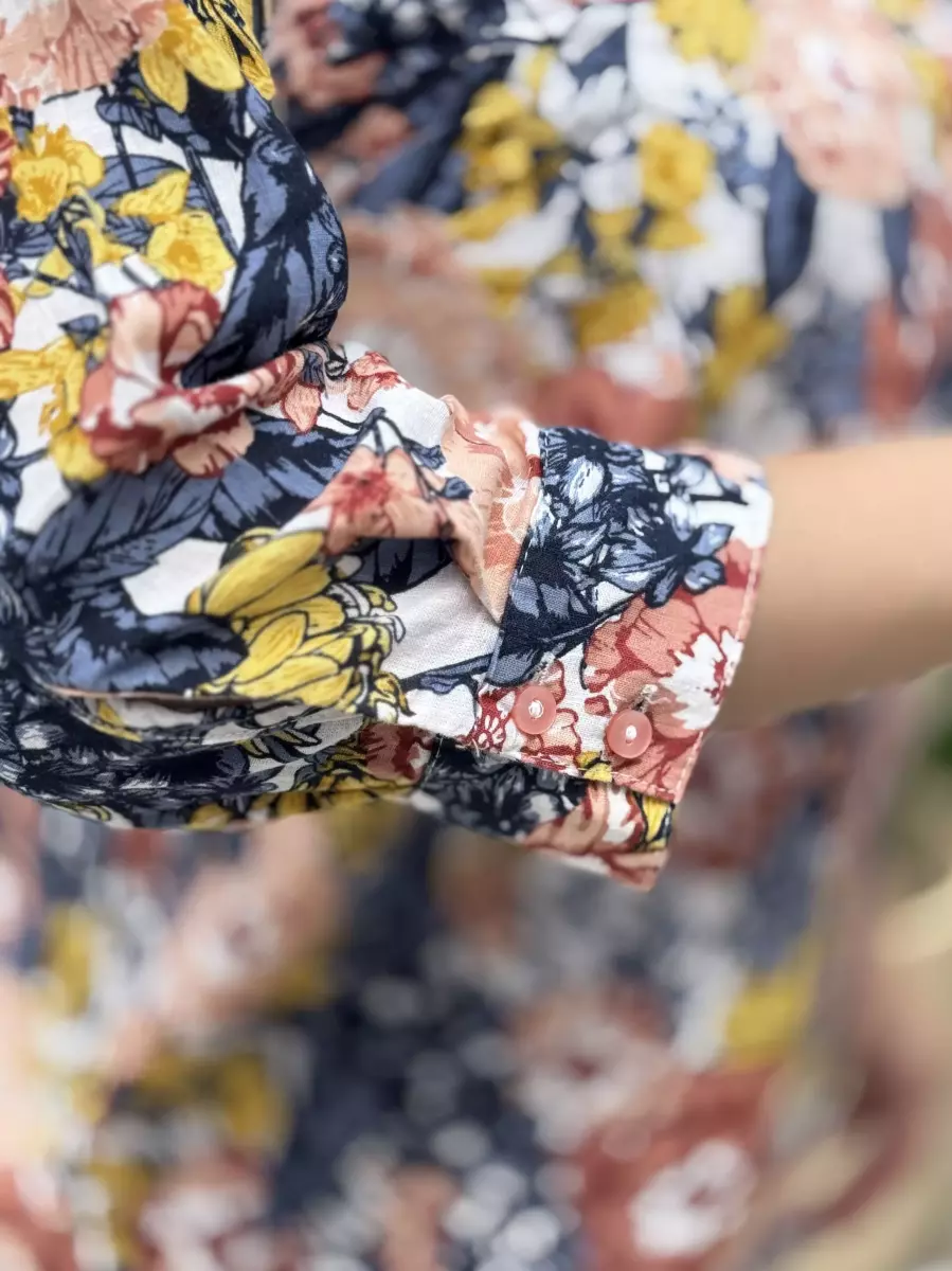 شومیز گلدار اسمارا