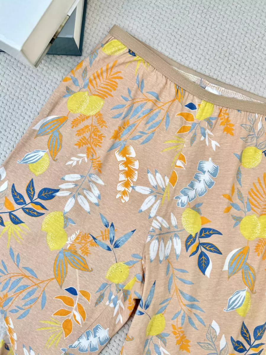 شلوار راحتی گلبهی گلدار