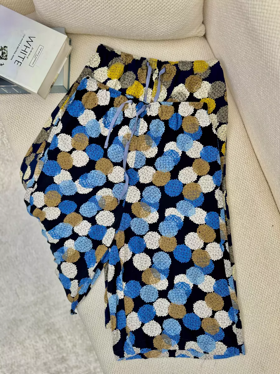 شلوارک گل دار حراجی 2رنگ