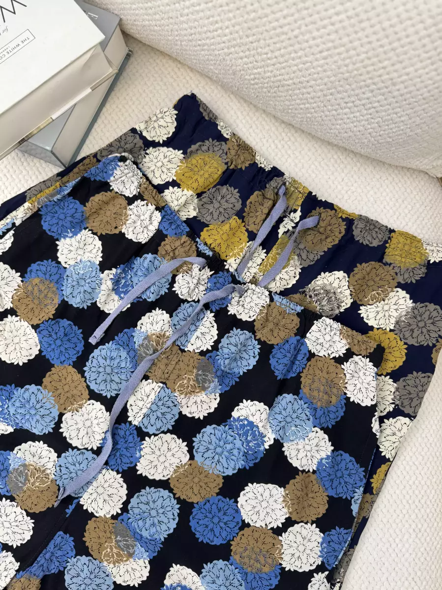 شلوارک گل دار حراجی 2رنگ