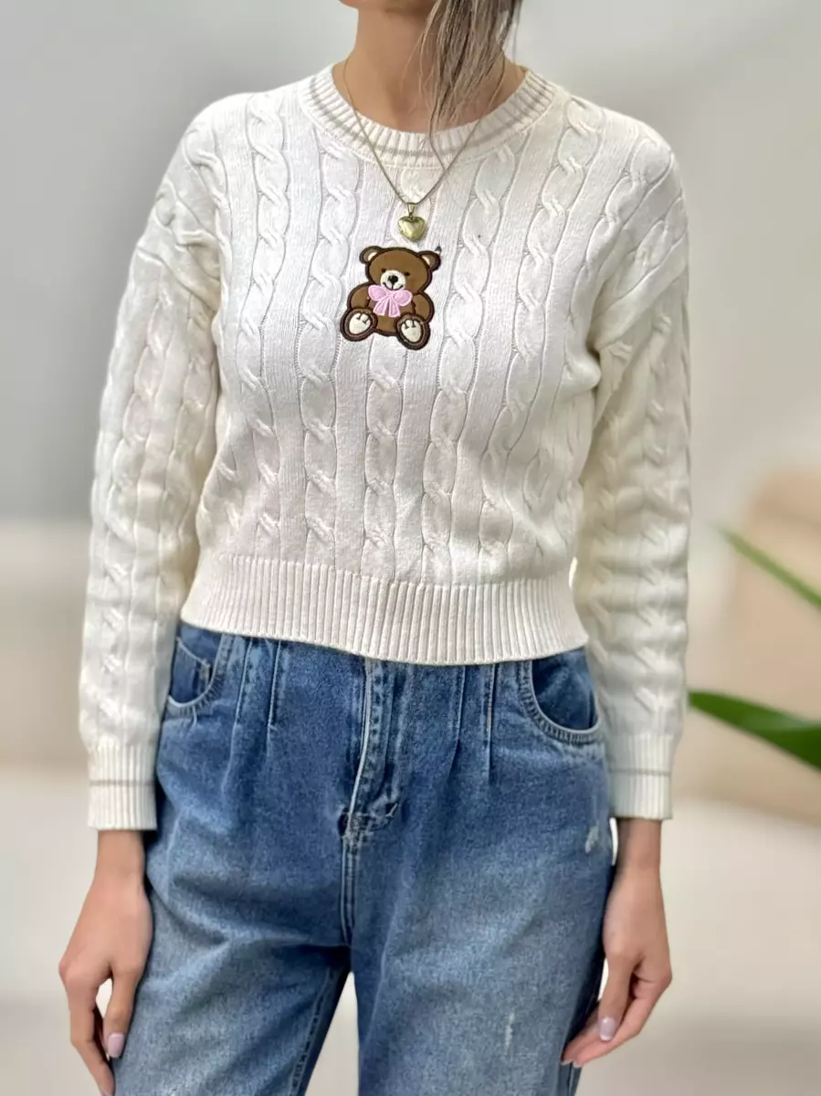 بافت کراپ طرح تدی