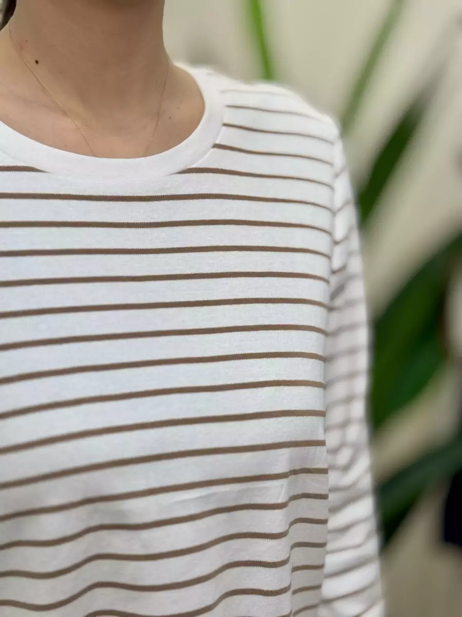 بلوز کبریتی راه راه cotton رنگبندی