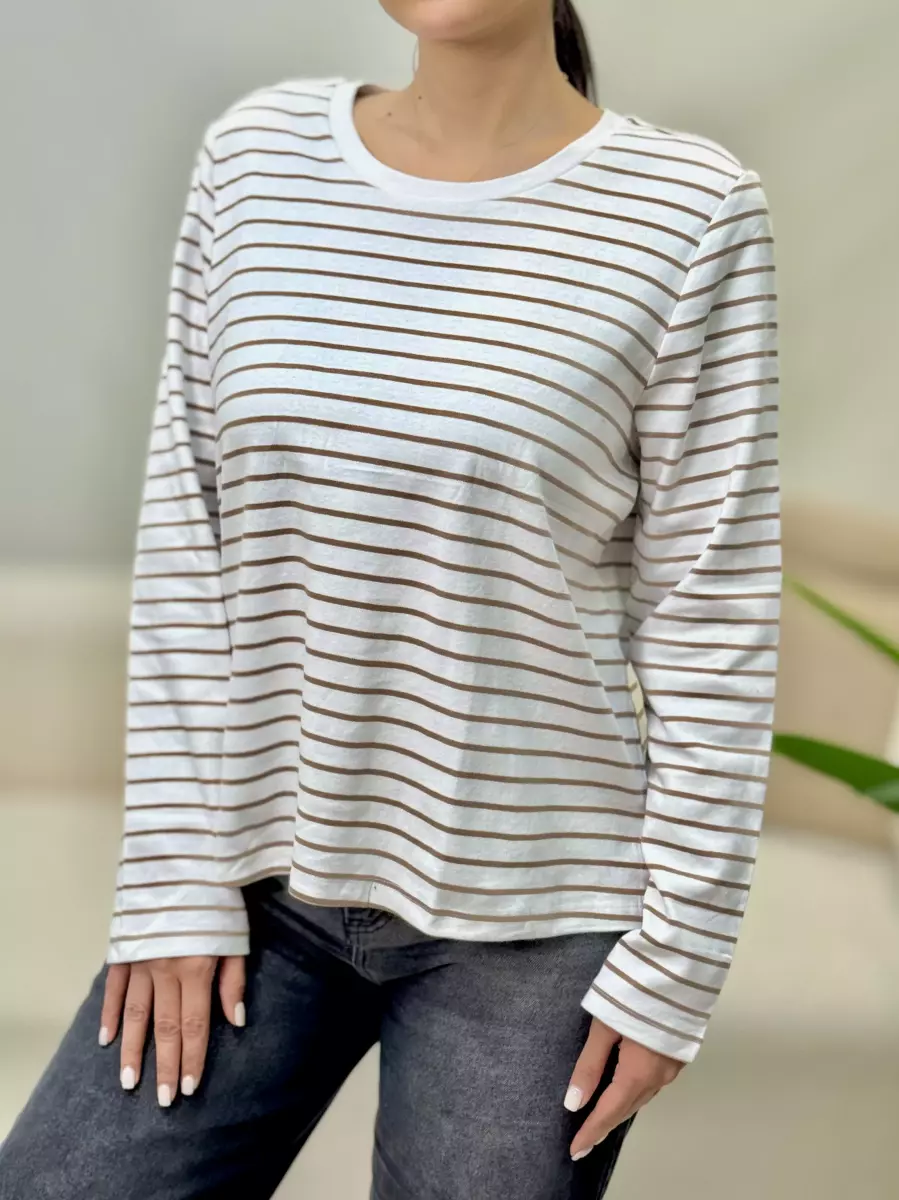 بلوز کبریتی راه راه cotton رنگبندی