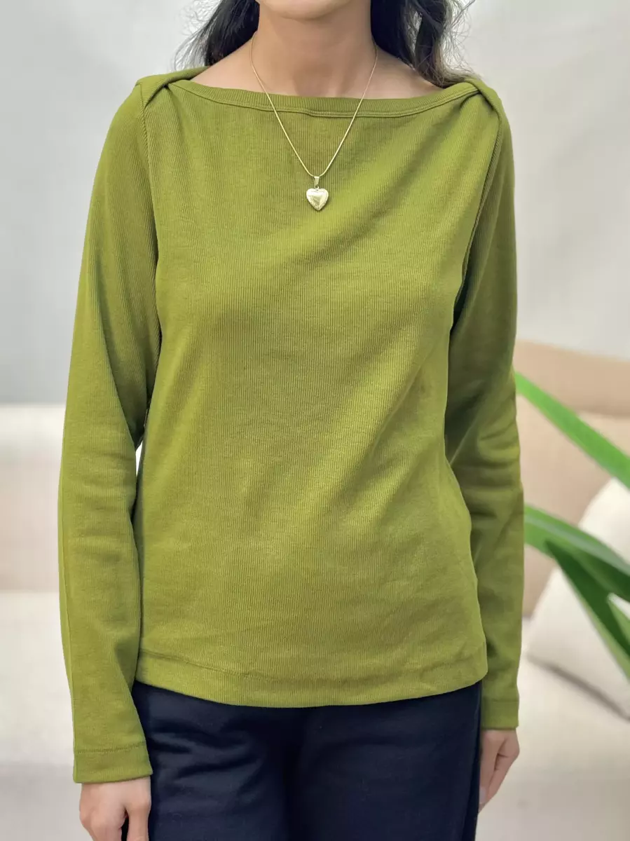 بلوز کبریتی C&A یقه قایقی