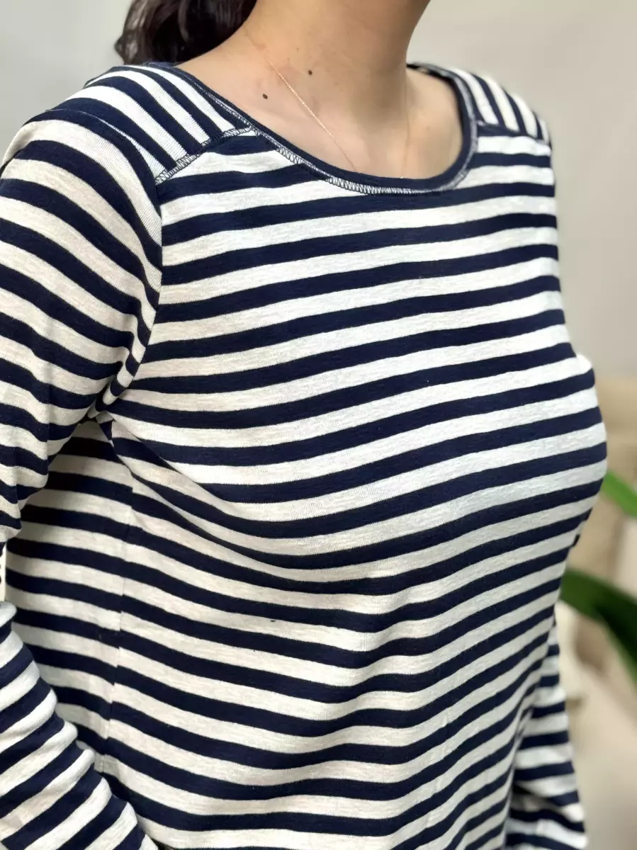 بلوز پاییزه راه راه GINA