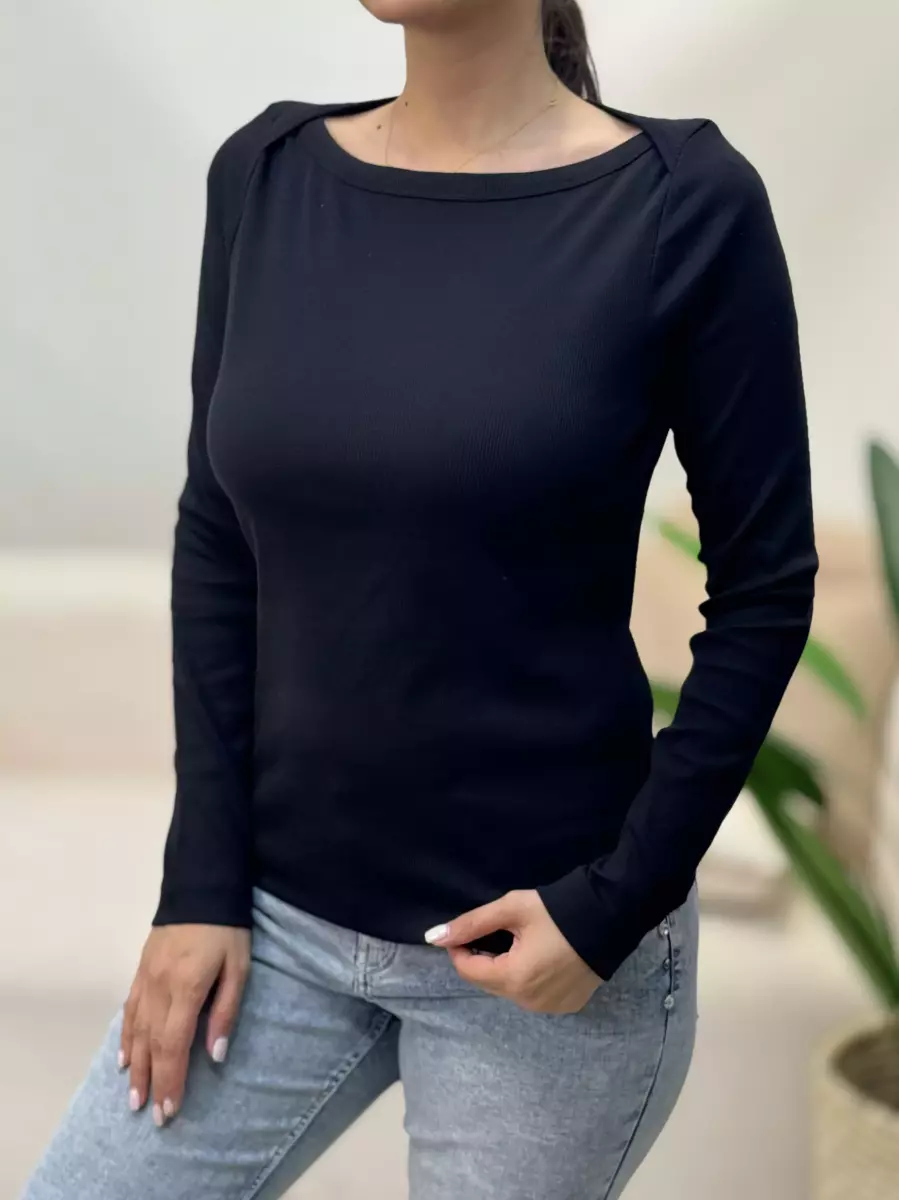 بلوز کبریتی C&A یقه قایقی