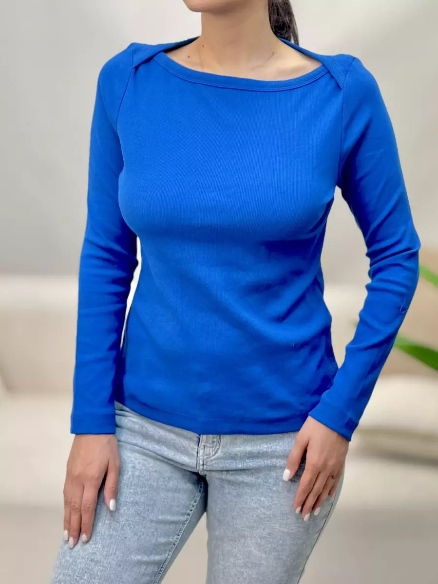 بلوز کبریتی C&A یقه قایقی