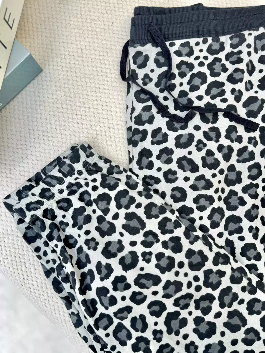 شلوارراحتی حراجی طوسی پلنگی