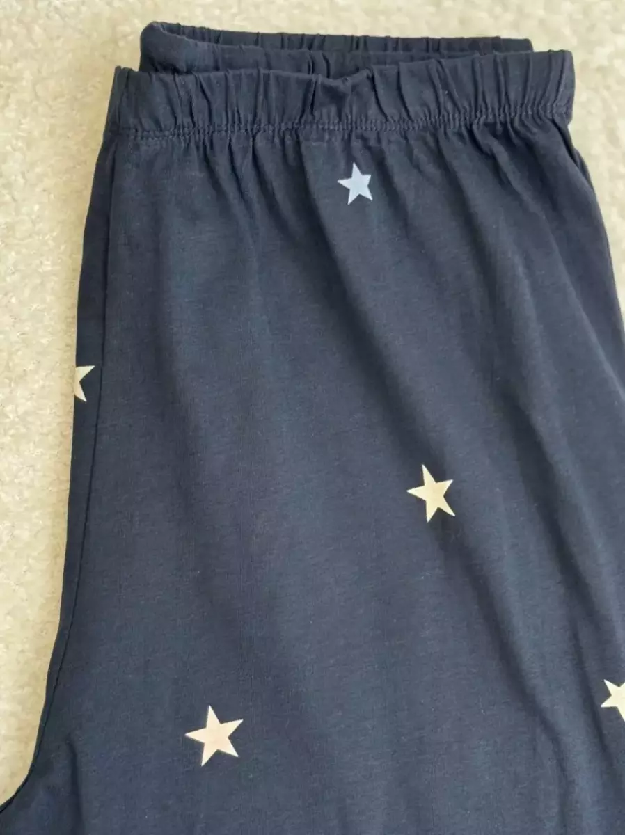 شلوار راحتی آنکو سرمه ای طرح ستاره