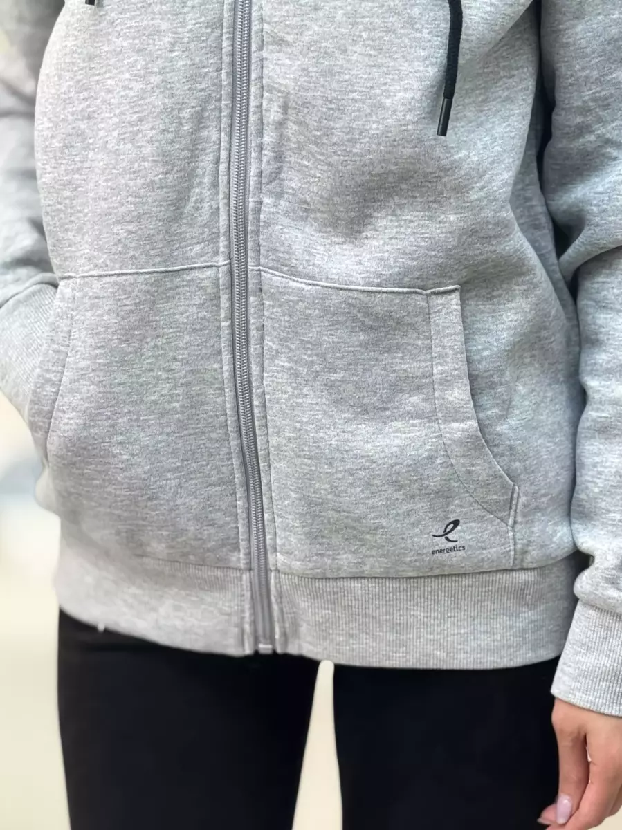 سویشرت طوسی کلاه دار