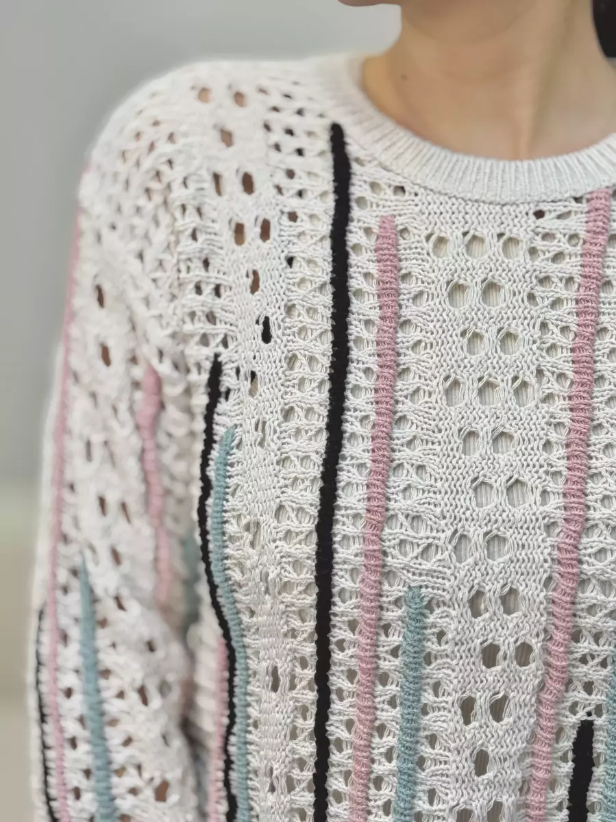 بافت خط دار ریش ریش