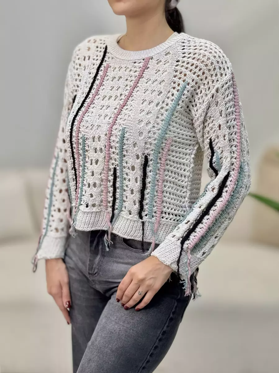 بافت خط دار ریش ریش