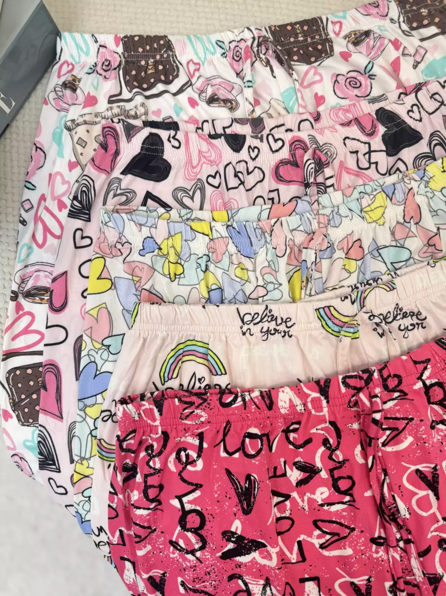 شلوارک راحتی طرح دار متنوع