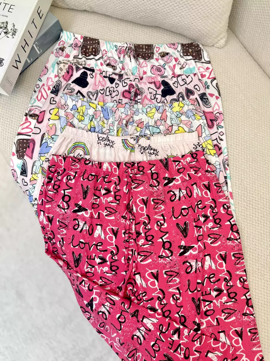 شلوارک راحتی طرح دار متنوع