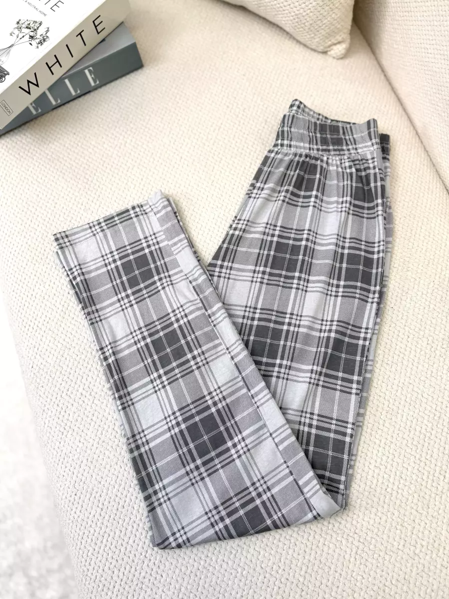 شلوار راحتی چهارخانه