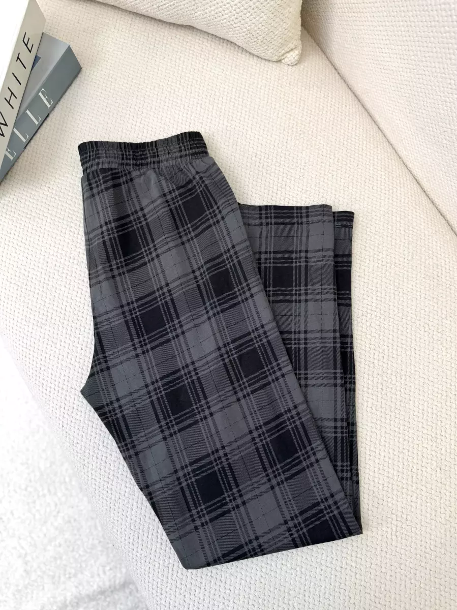 شلوار راحتی چهارخانه