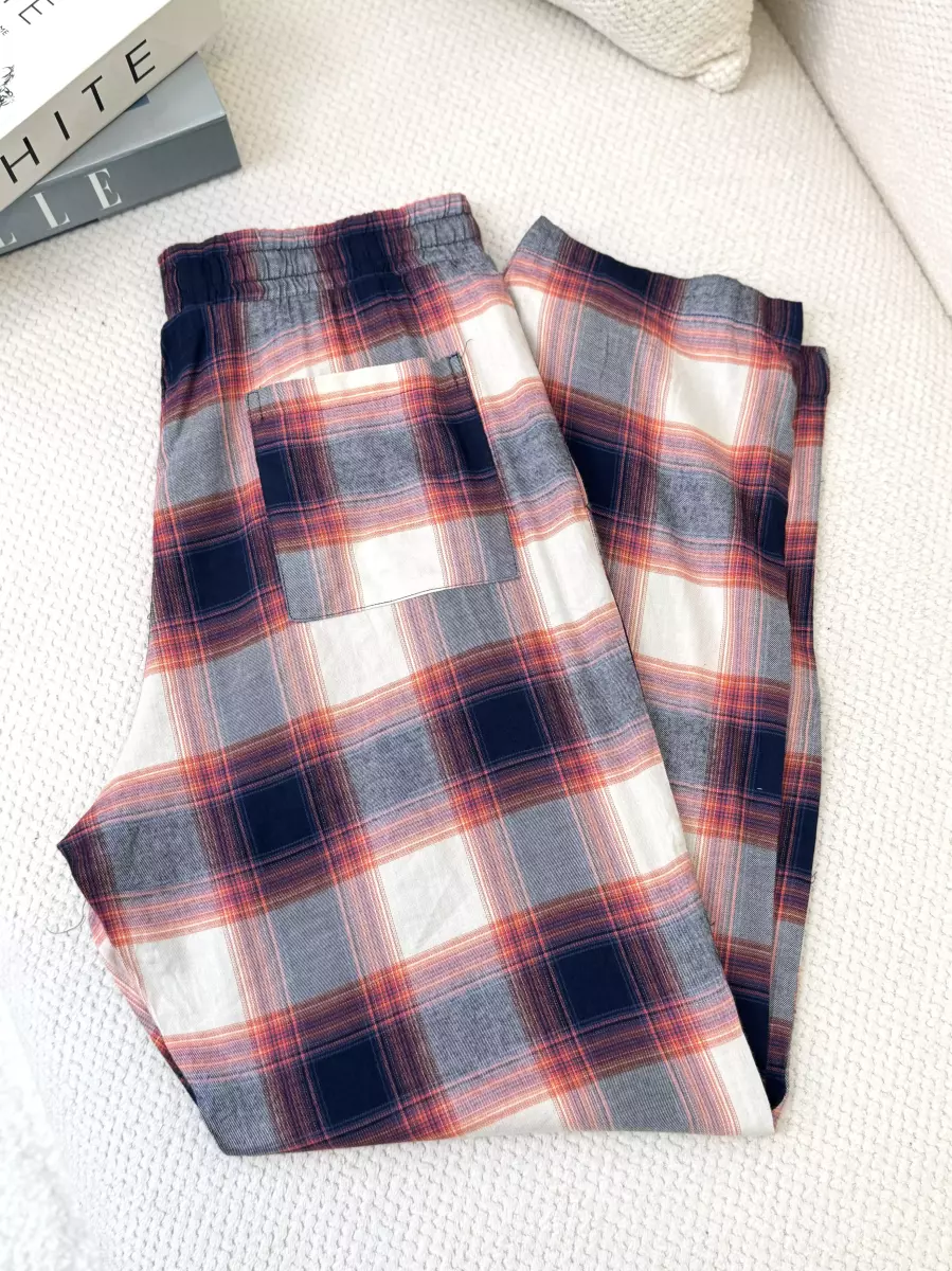 شلوار راحتی چهارخانه