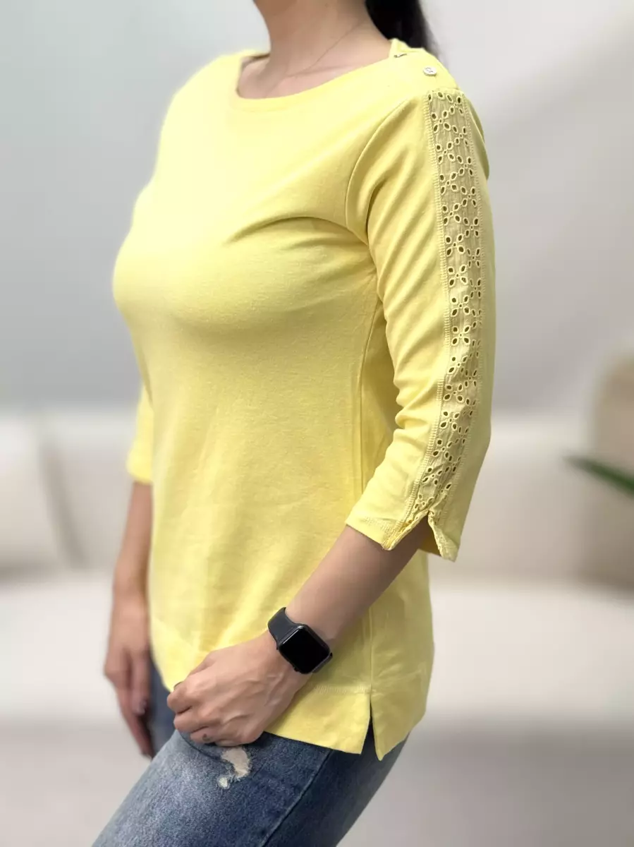 بلوز آستین بلند خامه دوزی