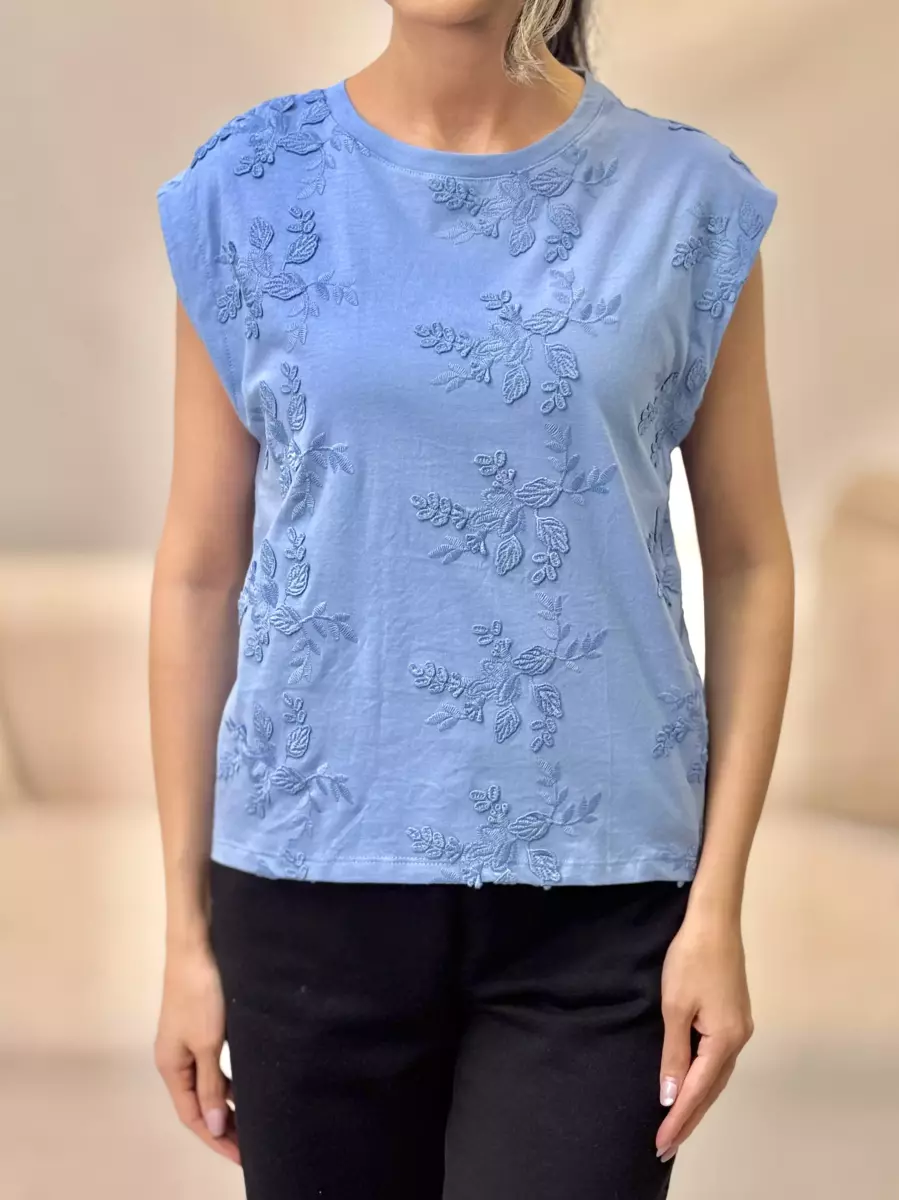 تیشرت vila تکه دوزی شده