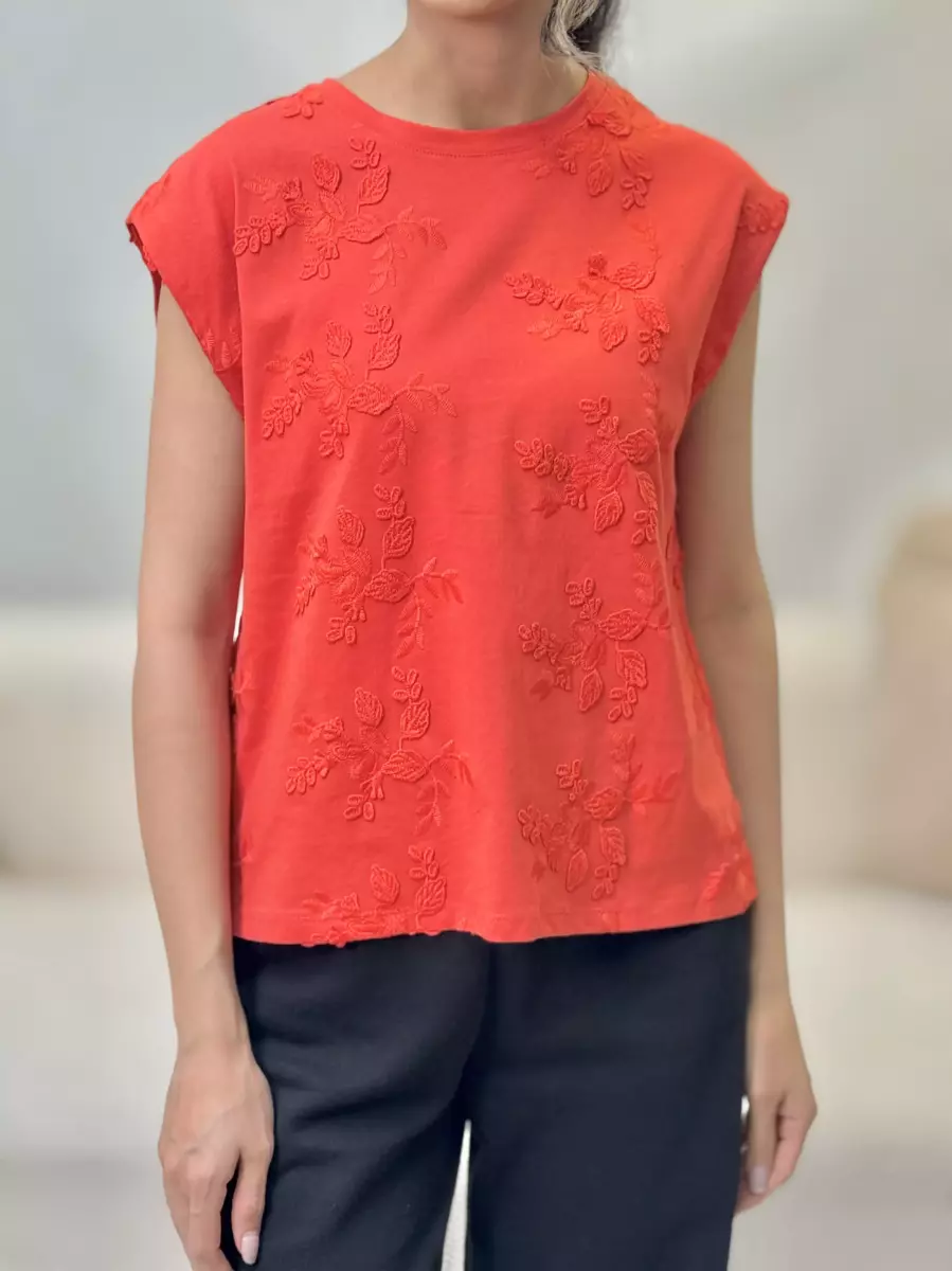 تیشرت vila تکه دوزی شده