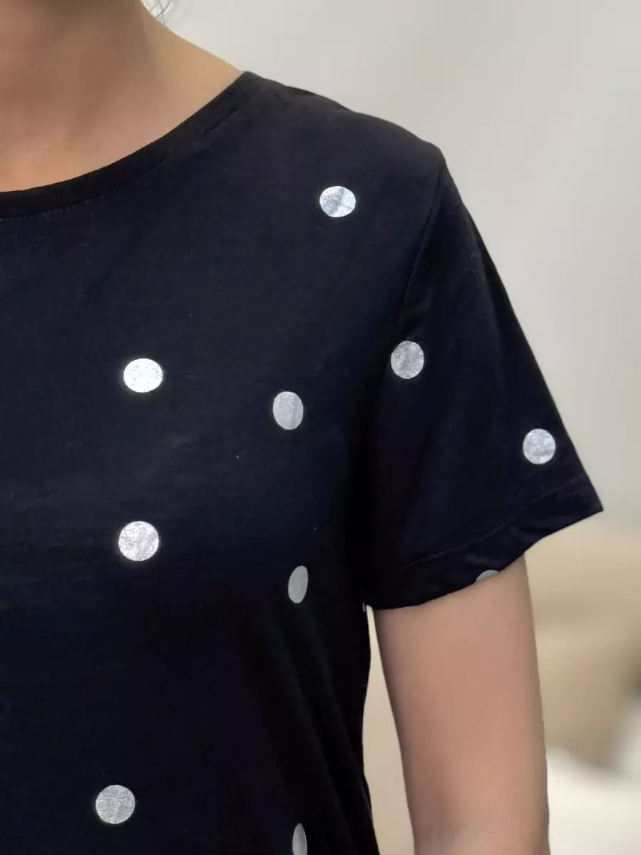 تیشرت طلاکوب و خال دار only (3 طرح)