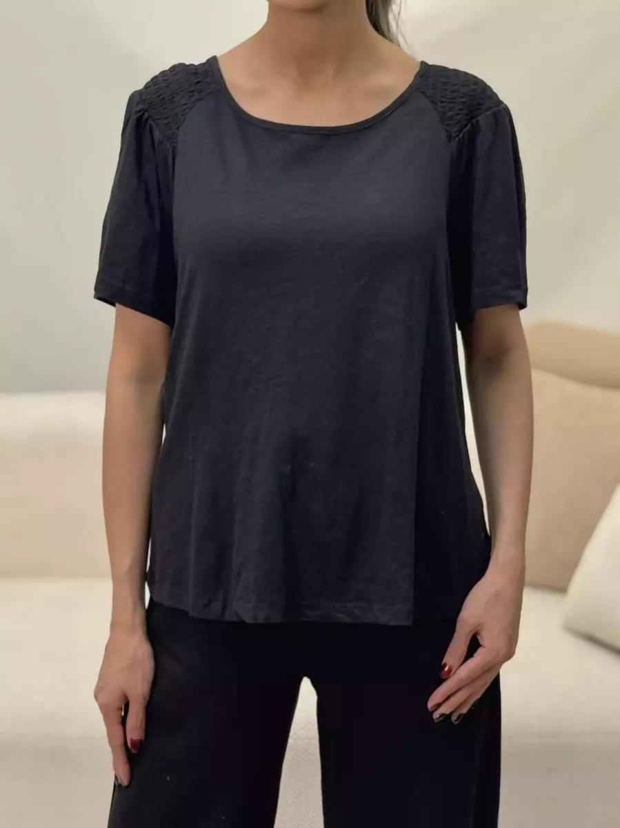 تیشرت سرشانه کش  (4رنگ)